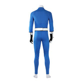 The Fantastic Four: First Steps (2025) Mister Fantastic Reed Richards Blue Jumpsuit Outfits Cosplay Costume
